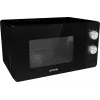 Mikrobangų krosnelė Gorenje MO20E1B — 20 L, 800 W, 5 galios lygiai, 270 mm sukamoji lėkštė, juoda