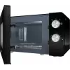 Mikrobangų krosnelė Gorenje MO20E1B — 20 L, 800 W, 5 galios lygiai, 270 mm sukamoji lėkštė, juoda