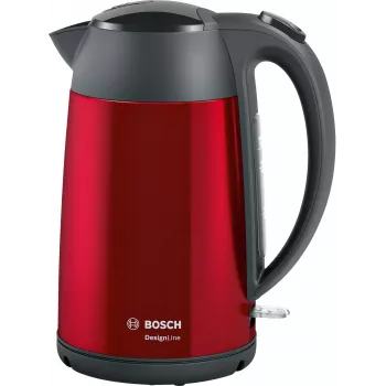 Bosch TWK3P424 elektrinis virdulys 1,7 L 2400 W Pilka, Raudona