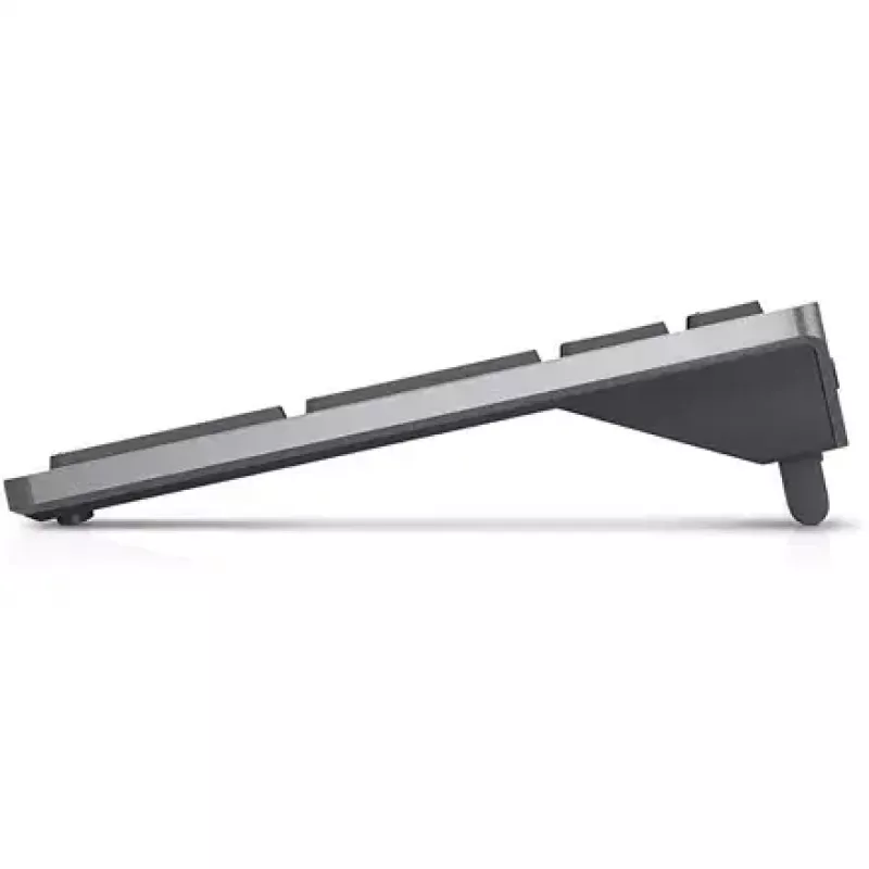 Belaidė klaviatūra ir pelė Dell KM7120W Bluetooth Titan pilka kompaktiška klaviatūra ergonominė pelė