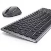 Belaidė klaviatūra ir pelė Dell KM7120W Bluetooth Titan pilka kompaktiška klaviatūra ergonominė pelė
