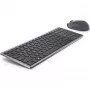 Belaidė klaviatūra ir pelė Dell KM7120W Bluetooth Titan pilka kompaktiška klaviatūra ergonominė pelė