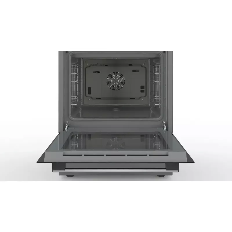 Laisvai pastatoma viryklė Bosch Serie 4 HKR39A250U, keraminė kaitlentė 4 zonos, orkaitė 66 L, nerūdijantis plienas, 600 mm