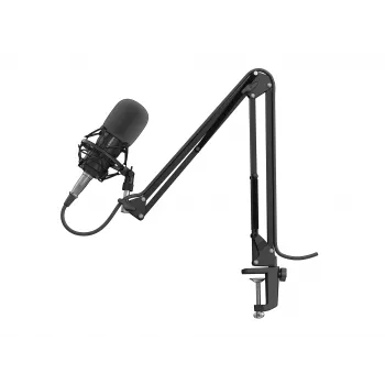 GENESIS Radium 300 XLR Juoda Studio mikrofonas