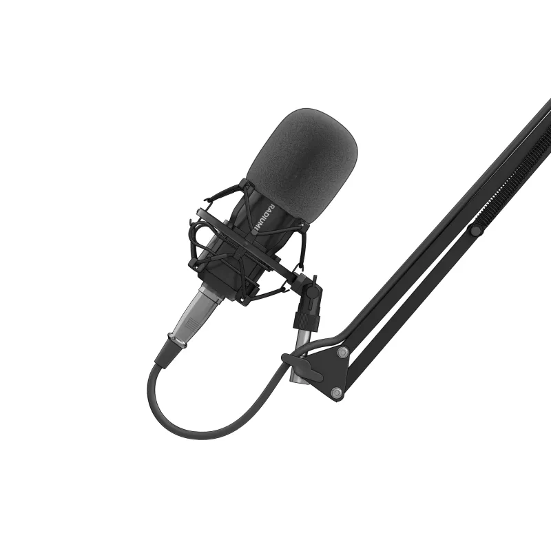 GENESIS Radium 300 XLR Juoda Studio mikrofonas