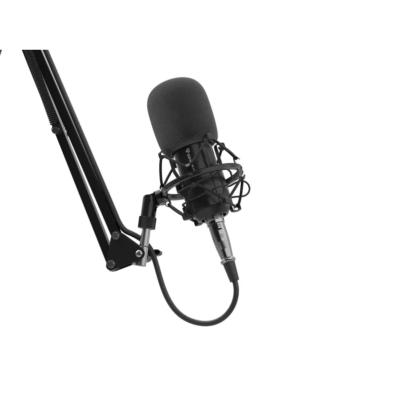 GENESIS Radium 300 XLR Juoda Studio mikrofonas