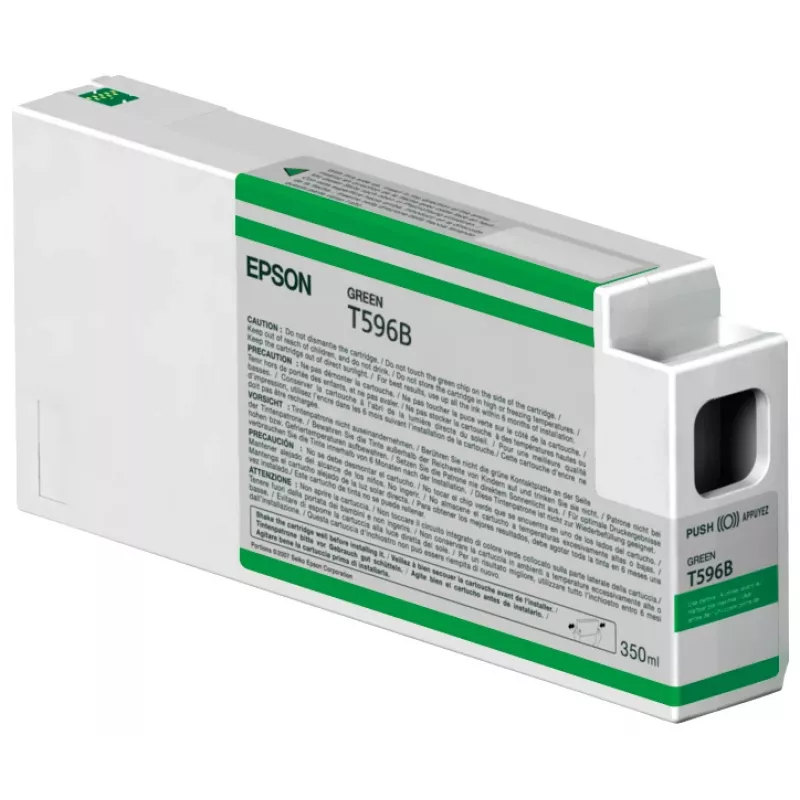 Epson Singlepack Green T596B00 UltraChrome HDR 350 ml, žalia, pigmentinis rašalas, 350 ml, 1 vnt.