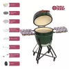 Anglies kepsninė kamado TUNABONE TunaBone Classic 21 colio dydis M žalia