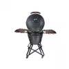 Kamado anglies grilis TUNABONE TunaBone classic 21 colis (dydis M) tamsiai pilkas — 21 colio kepimo kamera