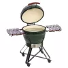Keramikinis Kamado grilis TARGUS TBG24GREEN-02 — 24 colių žalias anglių kepimo įrenginys