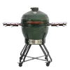 Keramikinis Kamado grilis TARGUS TBG24GREEN-02 — 24 colių žalias anglių kepimo įrenginys