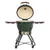 Keramikinis Kamado grilis TARGUS TBG24GREEN-02 — 24 colių žalias anglių kepimo įrenginys