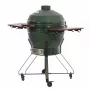 Keramikinis Kamado grilis TARGUS TBG24GREEN-02 — 24 colių žalias anglių kepimo įrenginys