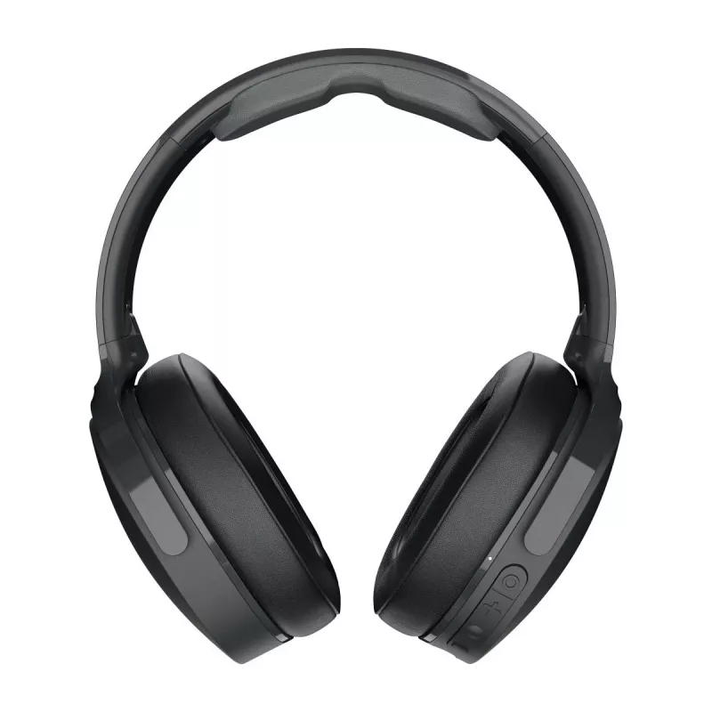 Ausinės Skullcandy Hesh ANC — viršutinės laidinės ir belaidės, Bluetooth 5.0, ANC, USB-C, 22 h veikimo, 3,5 mm, juodos
