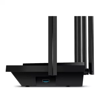TP-Link Archer AX5400 dviejų juostų gigabito belaidis maršrutizatorius su Wi-Fi 6, juodas