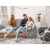 Aplinkos jutiklis Mill Sense SENSEAIR — belaidis oro kokybės, drėgmės ir temperatūros monitorius (baterija, Wi‑Fi, 70×30×70 mm)
