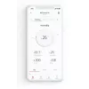 Aplinkos jutiklis Mill Sense SENSEAIR — belaidis oro kokybės, drėgmės ir temperatūros monitorius (baterija, Wi‑Fi, 70×30×70 mm)