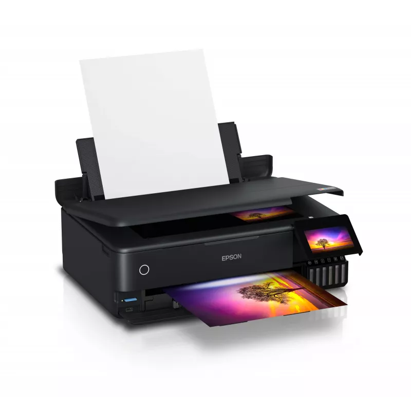 Daugiafunkcinis rašalinis spausdintuvas Epson EcoTank L8180 — A3+, spalvotas, 5760x1440 DPI, 32 ppm, dvipusis, Wi‑Fi, Ethernet