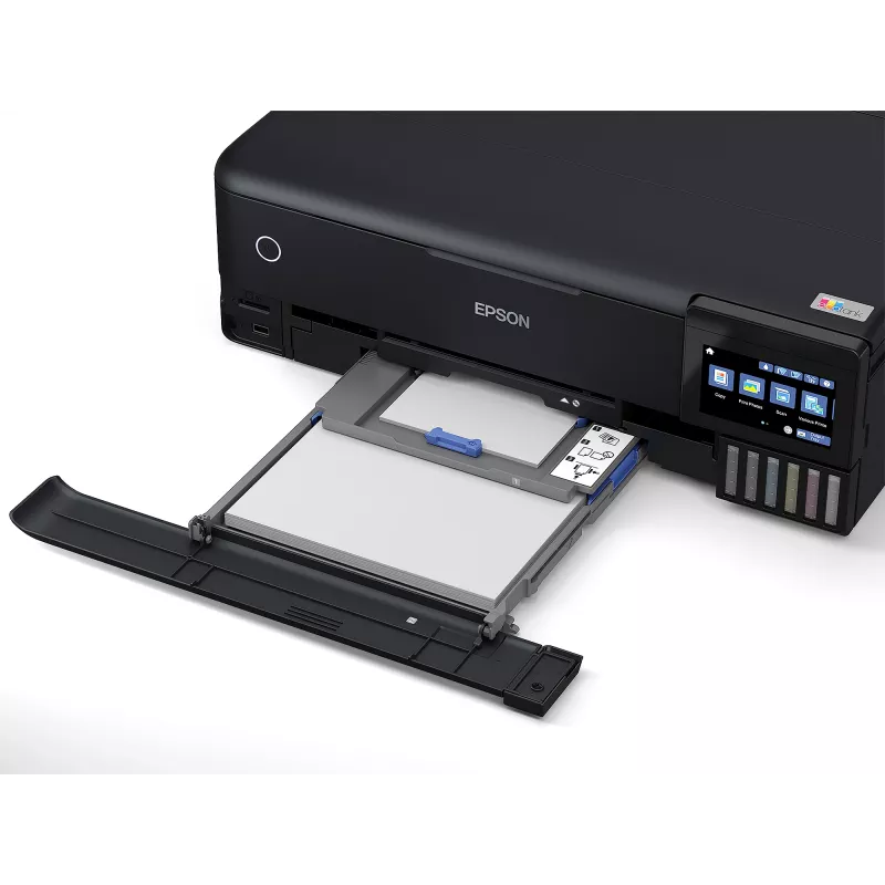 Daugiafunkcinis rašalinis spausdintuvas Epson EcoTank L8180 — A3+, spalvotas, 5760x1440 DPI, 32 ppm, dvipusis, Wi‑Fi, Ethernet