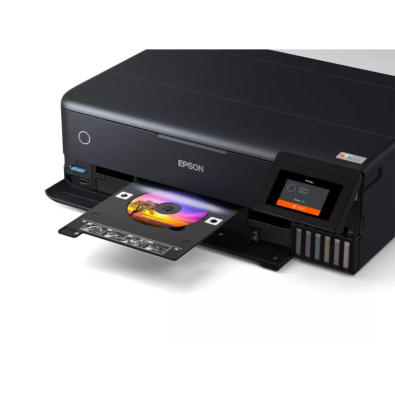 Daugiafunkcinis rašalinis spausdintuvas Epson EcoTank L8180 — A3+, spalvotas, 5760x1440 DPI, 32 ppm, dvipusis, Wi‑Fi, Ethernet