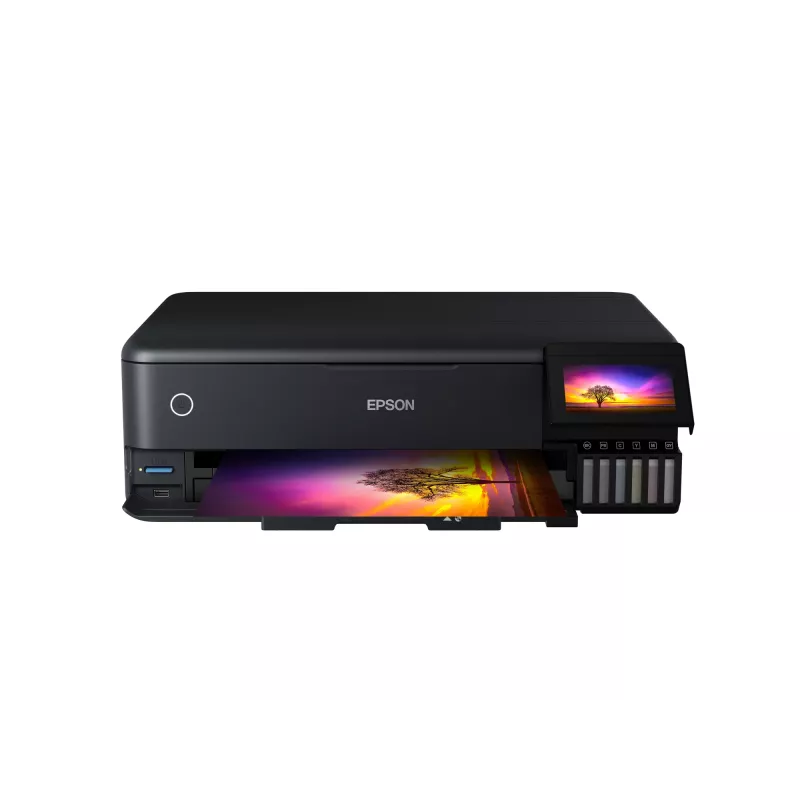 Daugiafunkcinis rašalinis spausdintuvas Epson EcoTank L8180 — A3+, spalvotas, 5760x1440 DPI, 32 ppm, dvipusis, Wi‑Fi, Ethernet