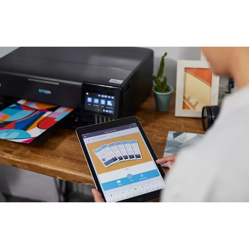 Daugiafunkcinis rašalinis spausdintuvas Epson EcoTank L8180 — A3+, spalvotas, 5760x1440 DPI, 32 ppm, dvipusis, Wi‑Fi, Ethernet