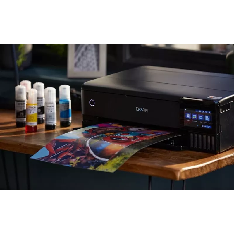 Daugiafunkcinis rašalinis spausdintuvas Epson EcoTank L8180 — A3+, spalvotas, 5760x1440 DPI, 32 ppm, dvipusis, Wi‑Fi, Ethernet