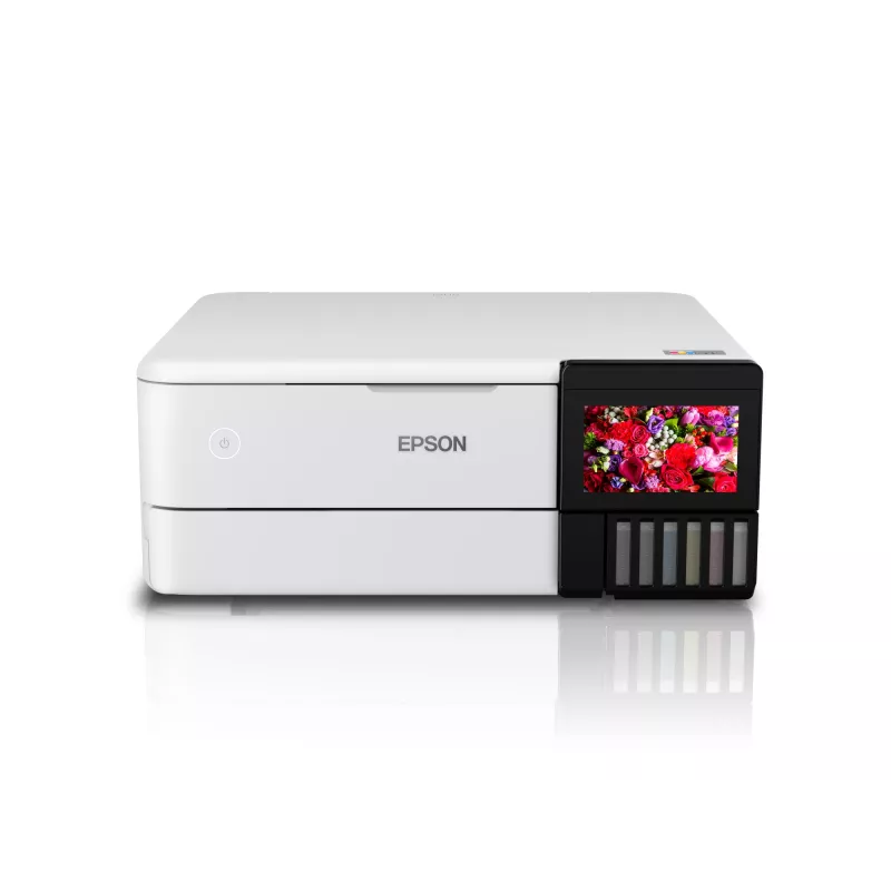 Daugiafunkcinis rašalinis spausdintuvas Epson EcoTank L8160 — spalvotas spausdinimas, 5760x1440 DPI, 32 ppm, A4, „Wi‑Fi“, dvipusis spausdinimas