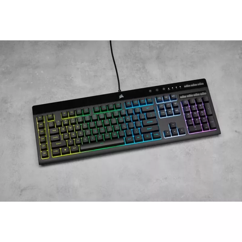CORSAIR Gaming klaviatūra - K55 RGB Pro Qwerty Us