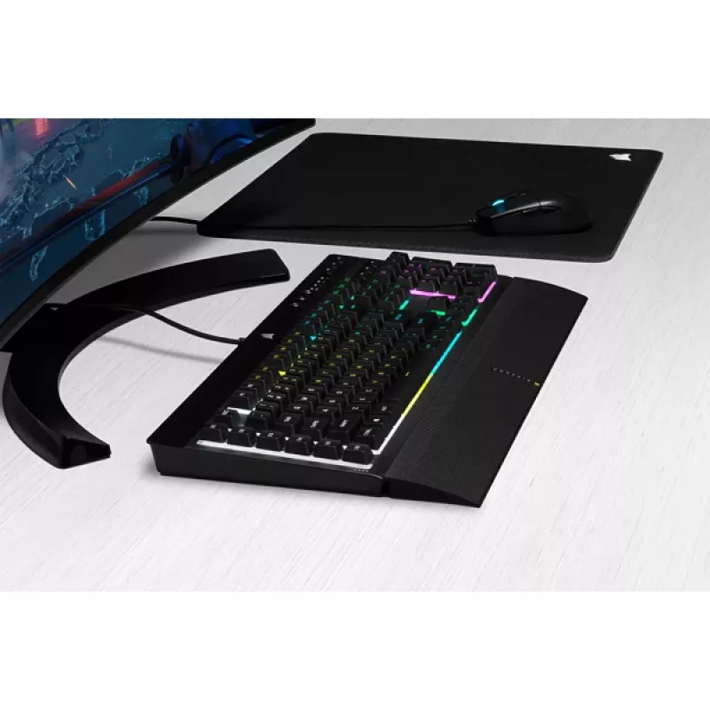 CORSAIR Gaming klaviatūra - K55 RGB Pro Qwerty Us