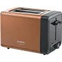Skrudintuvas Bosch TAT4P429 2 riekėms 970 W juoda/ruda, kompaktiškas nerūdijantis plienas