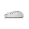DELL Pro Premium Compact pelė - MS7421W - Platinum Sidabrinė, abiem rankoms tinkama, optinė, RF belaidė + Bluetooth, 1600 DPI, Platinum, Sidabrinė