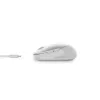 DELL Pro Premium Compact pelė - MS7421W - Platinum Sidabrinė, abiem rankoms tinkama, optinė, RF belaidė + Bluetooth, 1600 DPI, Platinum, Sidabrinė