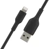 Lightning laidas Belkin CAA001BT0MBK 0,15m juodas