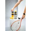 Sport blender Adler AD 4081 — nešiojamasis asmeninis trintuvas, 800 W maks., 0,57 l puodelis, nerūdijančio plieno peilis, 2 buteliai