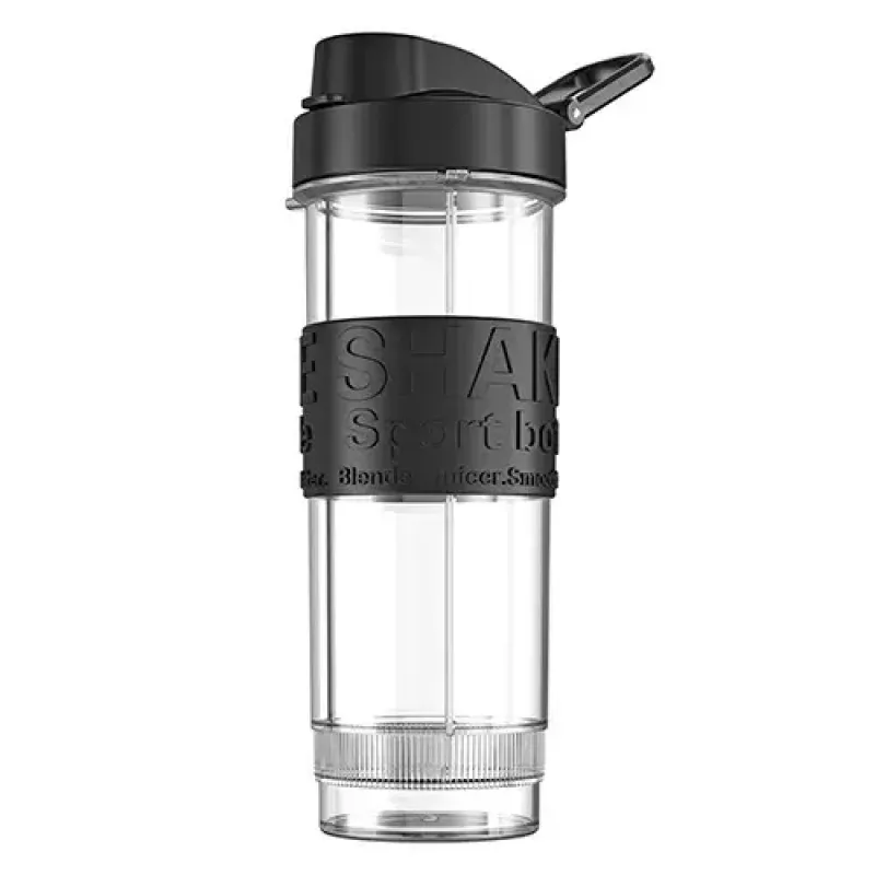 Sport blender Adler AD 4081 — nešiojamasis asmeninis trintuvas, 800 W maks., 0,57 l puodelis, nerūdijančio plieno peilis, 2 buteliai