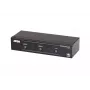 ATEN 2x2 4K HDMI matricos jungiklis, iki 15m, AV matricos perjungiklis, 10,2 Gbit/s, 340 MHz, 4096 x 2160 pikselių, 4096 x 2160, 3840 x 2160, juoda