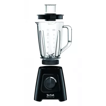 Stalo blenderis Tefal BL4208 — 600 W, 1,25 L plastikinis indas, 2 greičiai, ledo smulkinimas, juodas