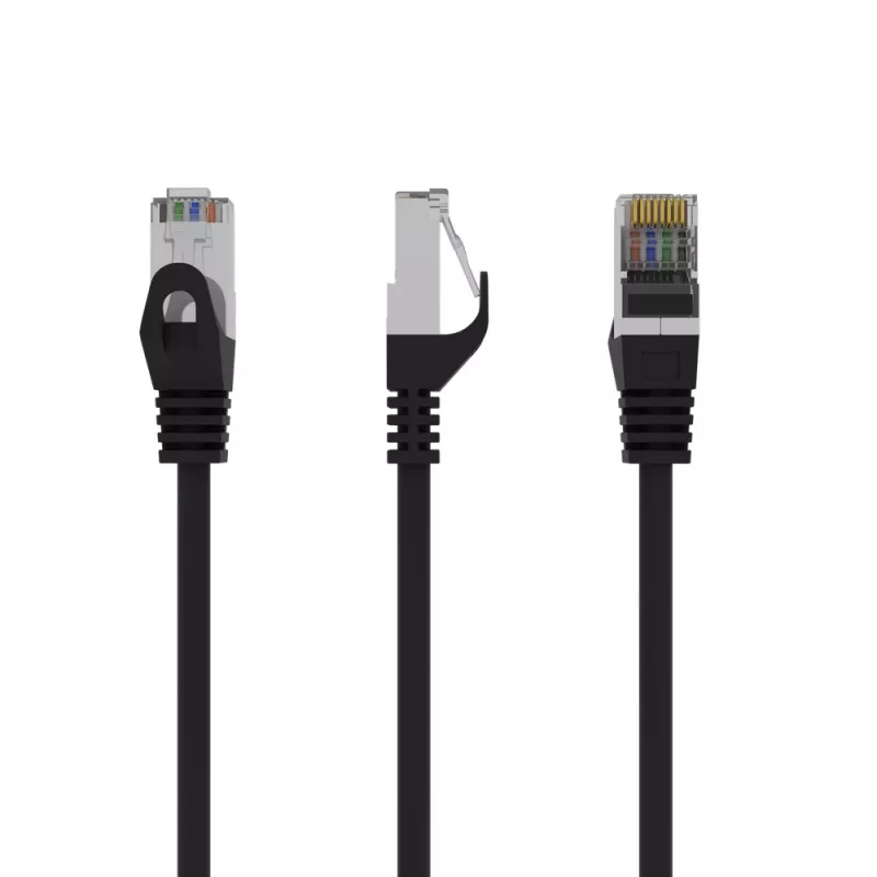 Ethernet komutacinis kabelis Gembird Cat6 U/UTP (UTP) 2 m, RJ-45, juodas