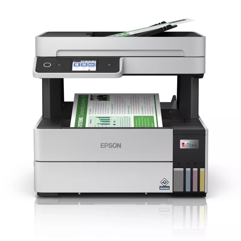 Daugiafunkcis spausdintuvas Epson EcoTank L6460 — rašalinis spalvotas, 4800x1200 dpi, 37 ppm, A4 dvipusis, Wi‑Fi, Ethernet