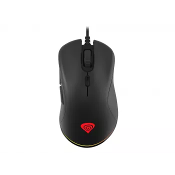 GENESIS Krypton 200 pelė, skirta žaidimams, dešiniarankiams, USB Type-A, optinė, 6400 DPI