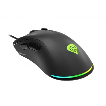 GENESIS Krypton 200 pelė, skirta žaidimams, dešiniarankiams, USB Type-A, optinė, 6400 DPI