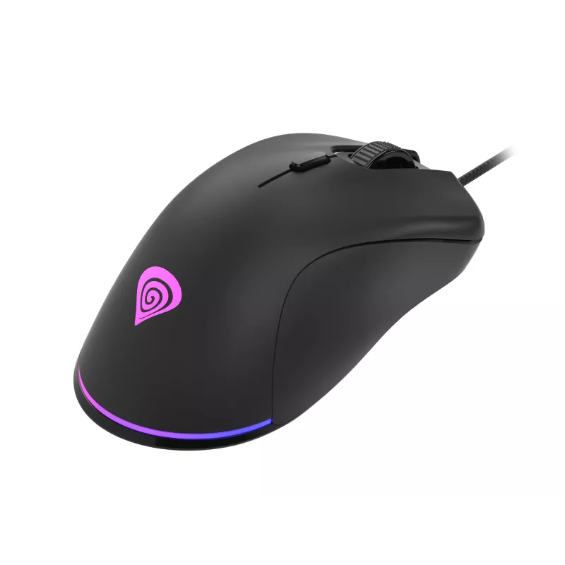 GENESIS Krypton 200 pelė, skirta žaidimams, dešiniarankiams, USB Type-A, optinė, 6400 DPI