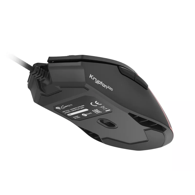 GENESIS Krypton 220 pelė Žaidimams Dešiniarankiams USB Type-A Optinė 6400 DPI