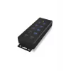 ICY BOX IB-HUB1703-QC3 USB 3.2 Gen 1 (3.1 Gen 1) Type-B 5000 Mbit/s Juoda