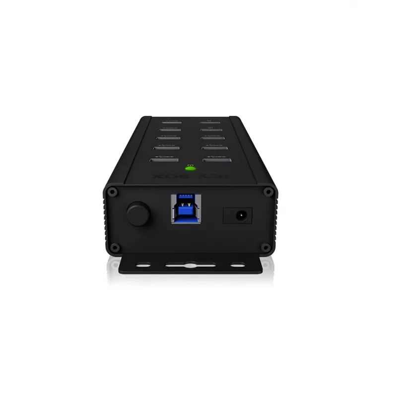 ICY BOX IB-HUB1703-QC3 USB 3.2 Gen 1 (3.1 Gen 1) Type-B 5000 Mbit/s Juoda