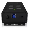 ICY BOX IB-HUB1703-QC3 USB 3.2 Gen 1 (3.1 Gen 1) Type-B 5000 Mbit/s Juoda