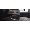 Tiesioginės pavaros audio patefonas Muse MT-112 W — pusiau automatinis, 20 W RMS, 3,5 mm išvestis, LCD, AC 100–240 V