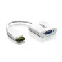 ATEN DisplayPort į VGA keitiklis, Iki 1920x1200 @60Hz, DisplayPort, VGA (D-Sub), Vyr., Mot., Tiesus, Tiesus