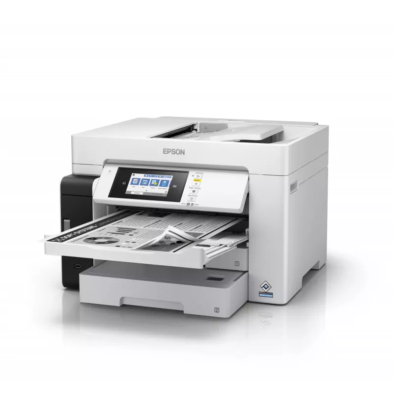 Daugiafunkcis įrenginys Epson M15180 — rašalinė vienspalvė spauda, 4800x1200 DPI, spalvotas skenavimas 1200x1200, A4, „Wi‑Fi“, „Ethernet“, dvipusė spauda